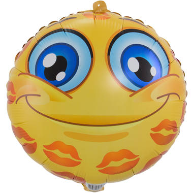 Emoticon Balloon Kisses 45cm 1