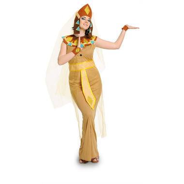 Costume da Cleopatra egiziana 5 pezzi taglia L-XL 1