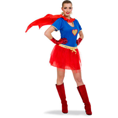 Sexy Super Woman Outfit Ladies - Taglia L - XL 1