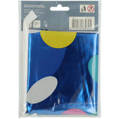 Palloncino Foil con Base Numero 0 Colorful Dots - 72 cm 3