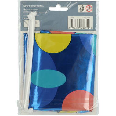 Palloncino Foil con Base Numero 5 Colorful Dots - 72 cm 3