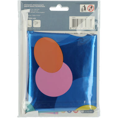 Palloncino Foil con Base Numero 8 Colorful Dots - 72 cm 3