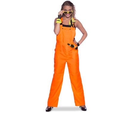 Kombinezon Neon Orange dla dorosłych - rozmiar S-M 1