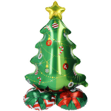 Palloncino foil in piedi Albero di Natale - 81 cm 1