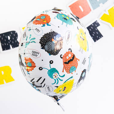 Foil Balloon Monster Bash - 45 cm 5