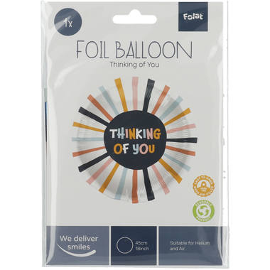 Palloncino foil Thinking of You - 45 cm 2