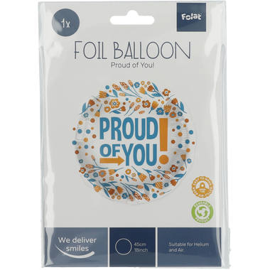 Folieballon Proud of You - 45 cm 2