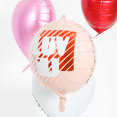 Folieballon Luv U - 45 cm 5