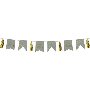 Bunting Garland with Tassels Golden Dawn - 4 meters 2