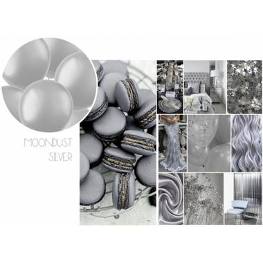 Link Balloons for Garland Moondust Silver Metallic 33cm - 8 pieces 2