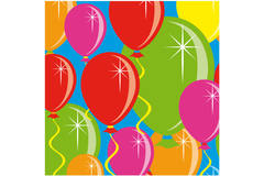 Napkins Balloons 25x25- 20 pieces
