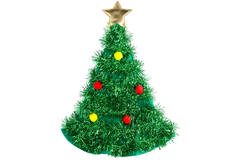 Hat Christmas Tree Green with Golden Star 2