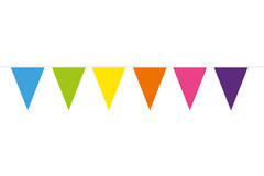Bunting Garland various colours - 10 m