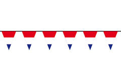Flag line rosso bianco blu 10mtr 3