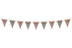 Red Pirate Bunting Garland - 6 m