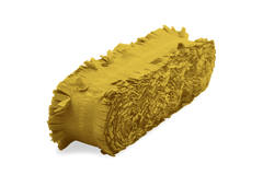 Girlande aus Krepppapier Gold - 24 Meter 1