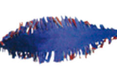 Rood-wit-blauw Crepe Papier Slinger - 24 meter 4