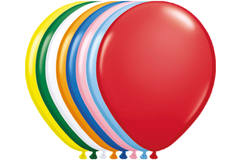 Ballon Metallic Bunt 30 cm - 100 Stück