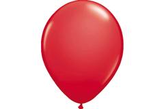 Roter Ballon Metallic 30cm - 100 Stück