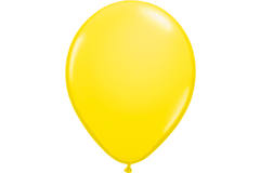 Balony żółte 30 cm - 10 sztuk