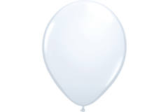 Balony białe 30 cm - 10 sztuk