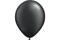 Zwarte Metallic Ballonnen 30cm - 10 stuks 1