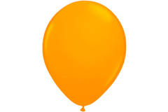 Orange Balloons Neon 25 cm - 8 pieces 