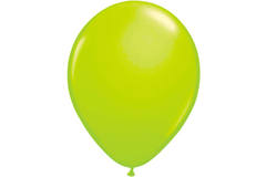 Balony Zielone Neon 25 cm - 8 sztuk