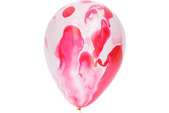Balloons Marble Multi Colors 30cm - 6 pieces 2