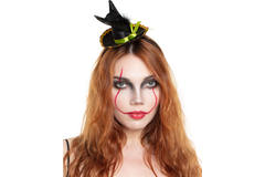 Tiara Witch Hat with Feather 