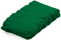 Ghirlanda di carta crespa verde - 6 metri