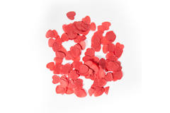 Rode Hartjes Confetti Groot - 14 gram