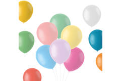 Ballonnen Pastel Mix Meerkleurig 33cm - 50 stuks 1