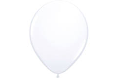 Witte ballonnen 13cm - 20 stuks 1