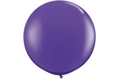 Paarse ballon XL - 90cm 1