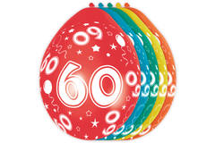 Palloncini Compleanno 60 Anni 5 pz 2