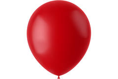 Balloons Ruby Red Matt 33cm - 10 pieces