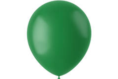 Balloons Pine Green Matt 33cm - 10 pieces 1