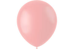 Balony Powder Pink Mat 33cm - 50 sztuk 1