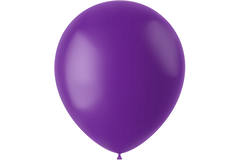 Ballonnen Orchid Purple Mat 33cm - 50 stuks