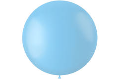 Balon Powder Blue Mat - 78 cm