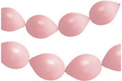 Link Balloons for Garland Powder Pink Matt 33cm - 8 pieces 1