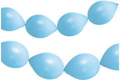 Balony do Girlandy Powder Blue Mat 33cm - 8 sztuk 1