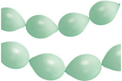 Link Balloons for Garland Powder Pistache Matt 33cm - 8 pieces