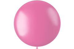 Balloon XL Radiant Bubblegum Pink Metallic - 78 cm