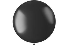 Balon XL Radiant Onyx Black Metaliczny - 78 cm