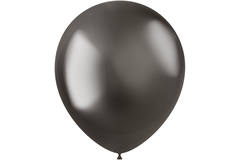 Balony Intense Grey 33cm - 10 sztuk