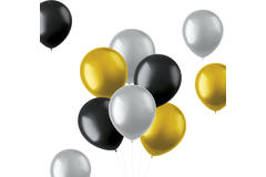 Balloons Rich Metallics 33cm - 50 pieces