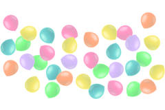 Mini Balloons Powder Pastels 13cm - 50 pieces 1