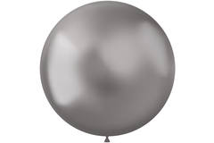 Balony Intense Silver 48cm - 5 sztuk